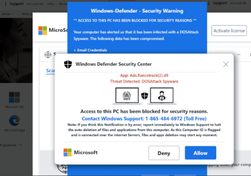 Remove Windows Defender Security Center POP-UP Scam