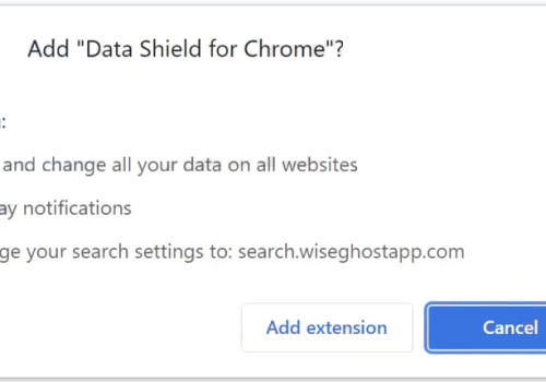 Remove Data Shield for Chrome Browser Hijacker