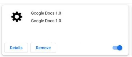 Fake Google Docs Extension