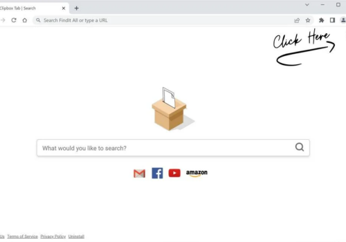 Avlägsna Clipbox Tab Browser Hijacker