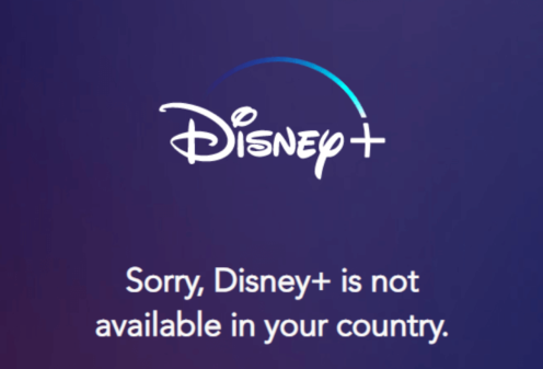 Disney+ not available