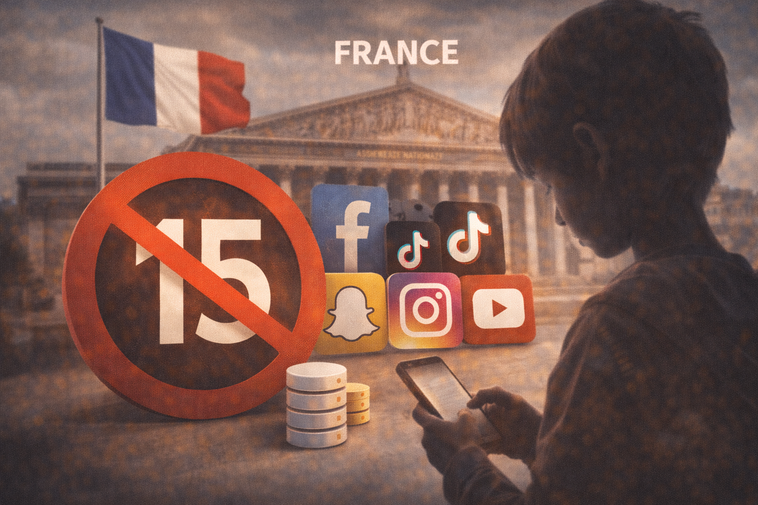 Frankreich steht kurz vor einem Verbot sozialer Medien für Kinder unter 15 Jahren