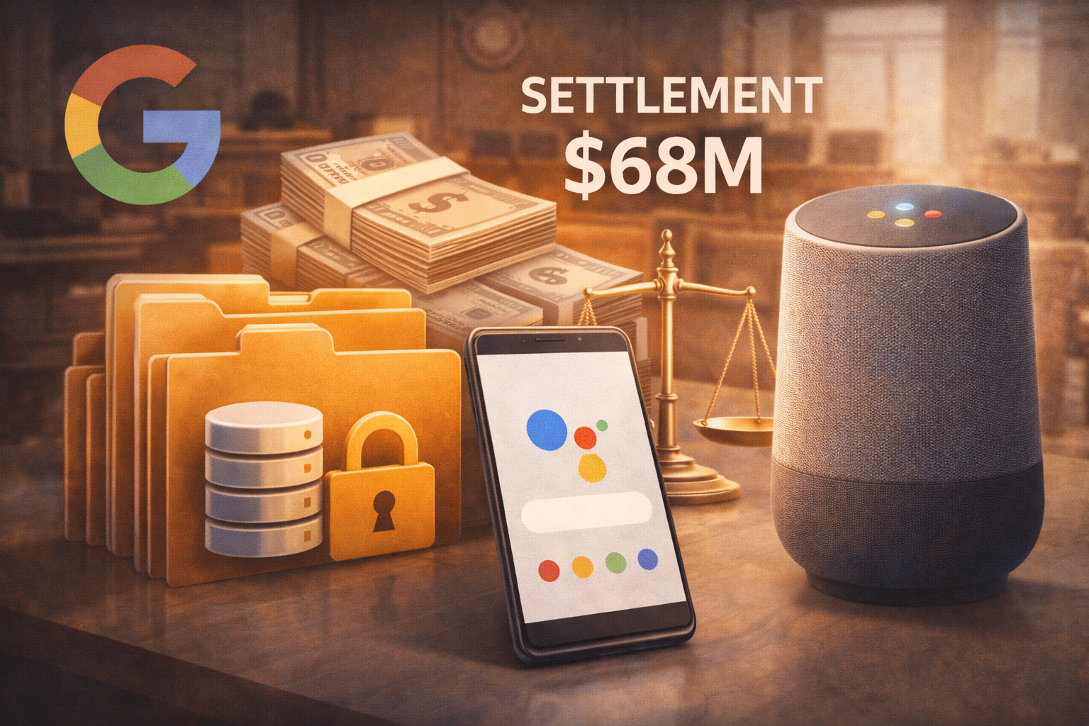 Google zahlt eine Einigung von 68 Millionen Dollar wegen Assistant-Datenschutzansprüchen