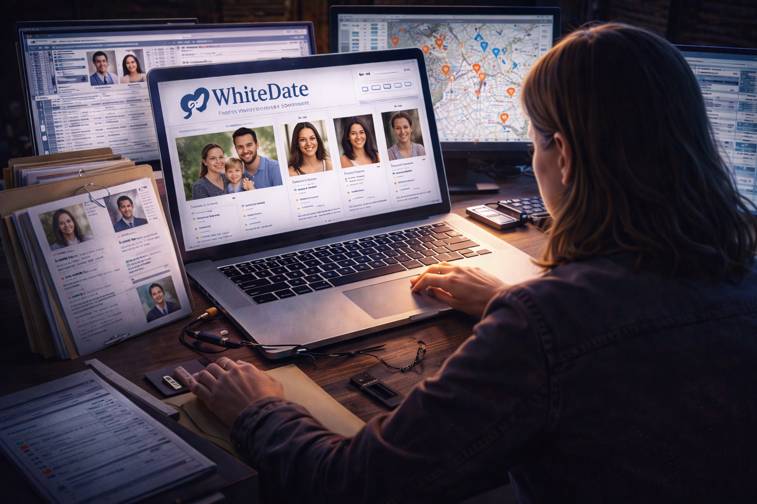 Periodista de investigación expone datos de usuarios del sitio de citas supremacista blanco WhiteDate