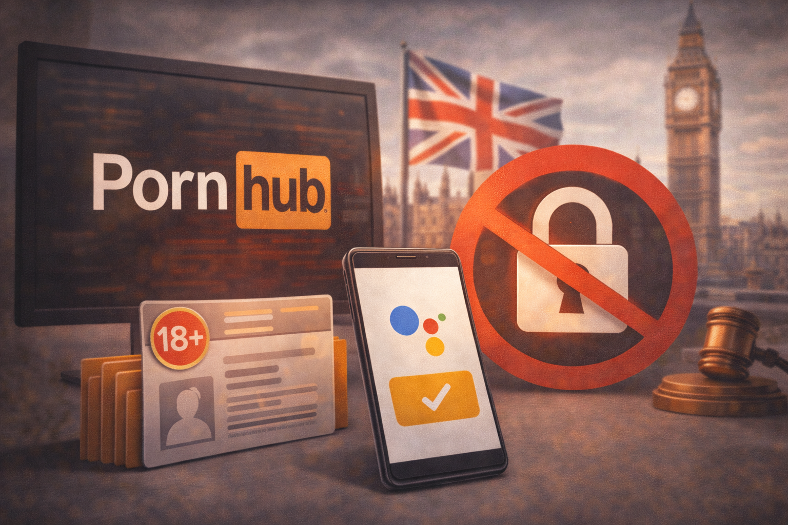 Pornhub blockiert neue britische Nutzer unter den Altersverifikationsregeln