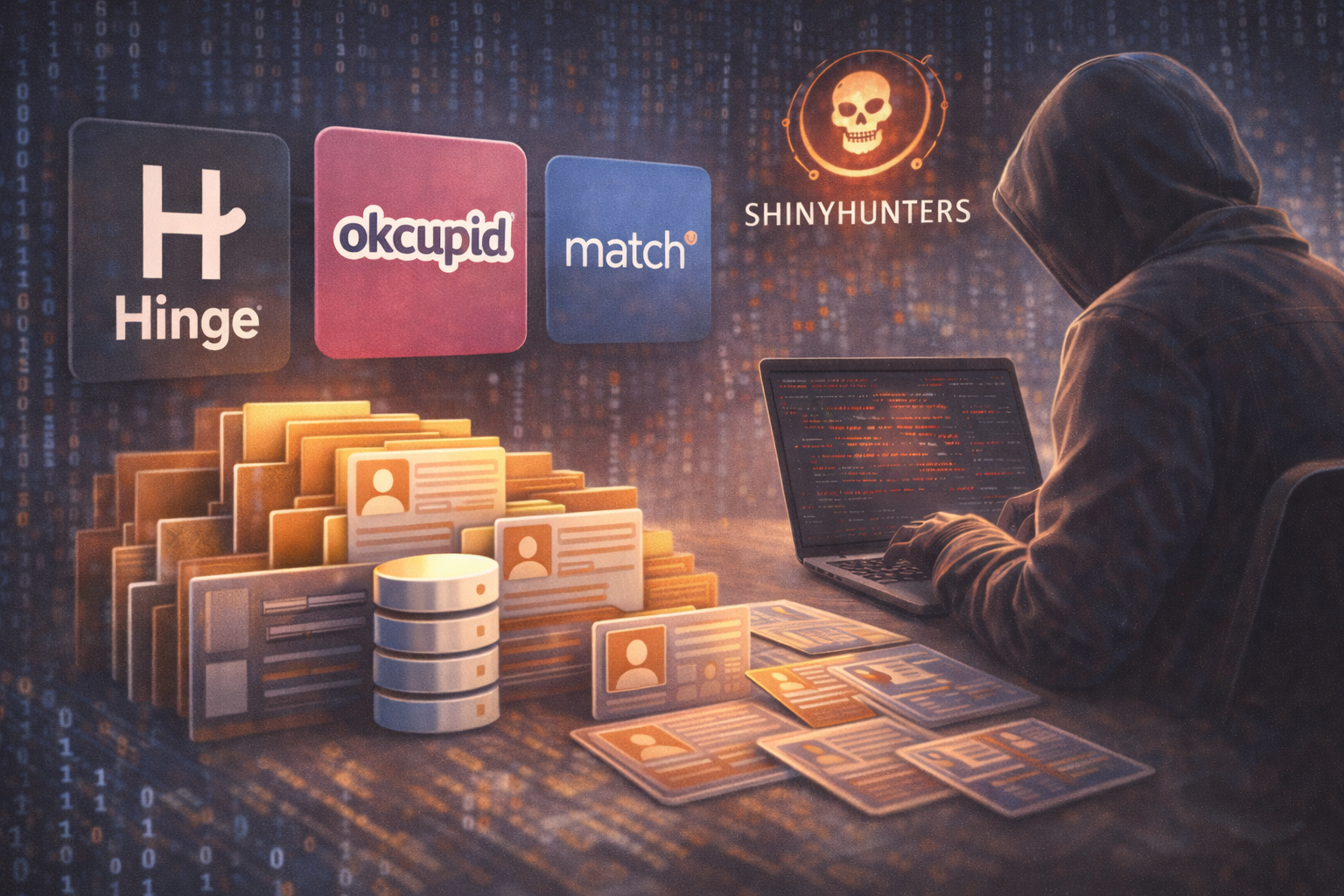 ShinyHunters behauptet, die Daten der Nutzer von Hinge, OkCupid und Match zu verletzen,