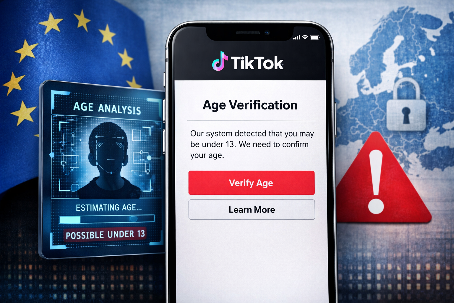 TikTok rolt AI-leeftijdscontroles uit in Europa onder druk van toezichthouders