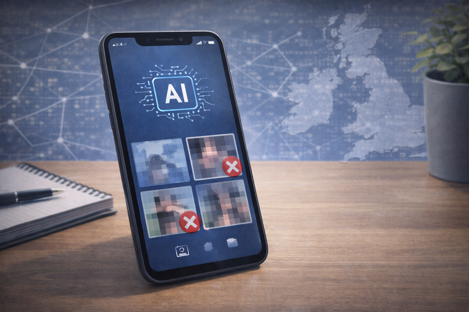 Великобритания пересматривает регуляторные меры против X в связи с сексуализированными изображениями Grok AI