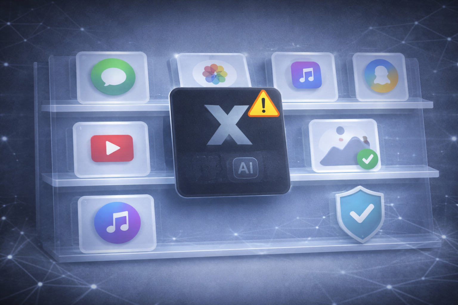 Senadores estadounidenses piden a Apple y Google que eliminen la X sobre las imágenes de IA