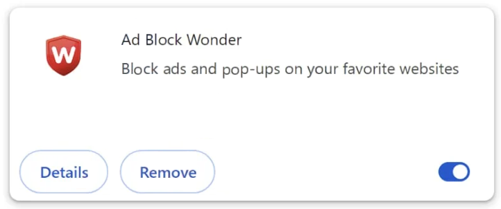 Supprimer Ad Block Wonder les adwares