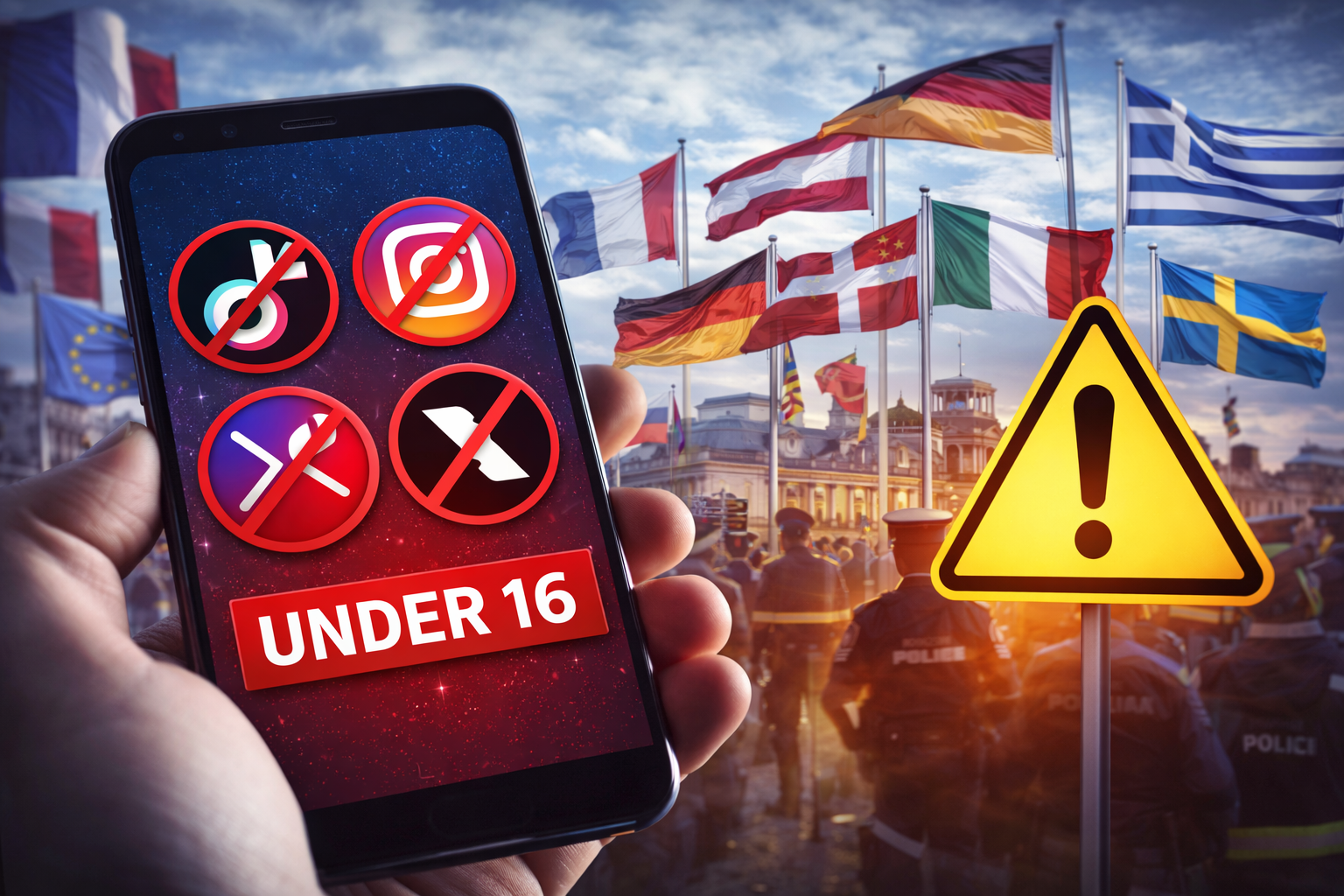 Avrupa ülkeleri, reşit olmayanların sosyal medya kullanımını kısıtlama hareketine geçti