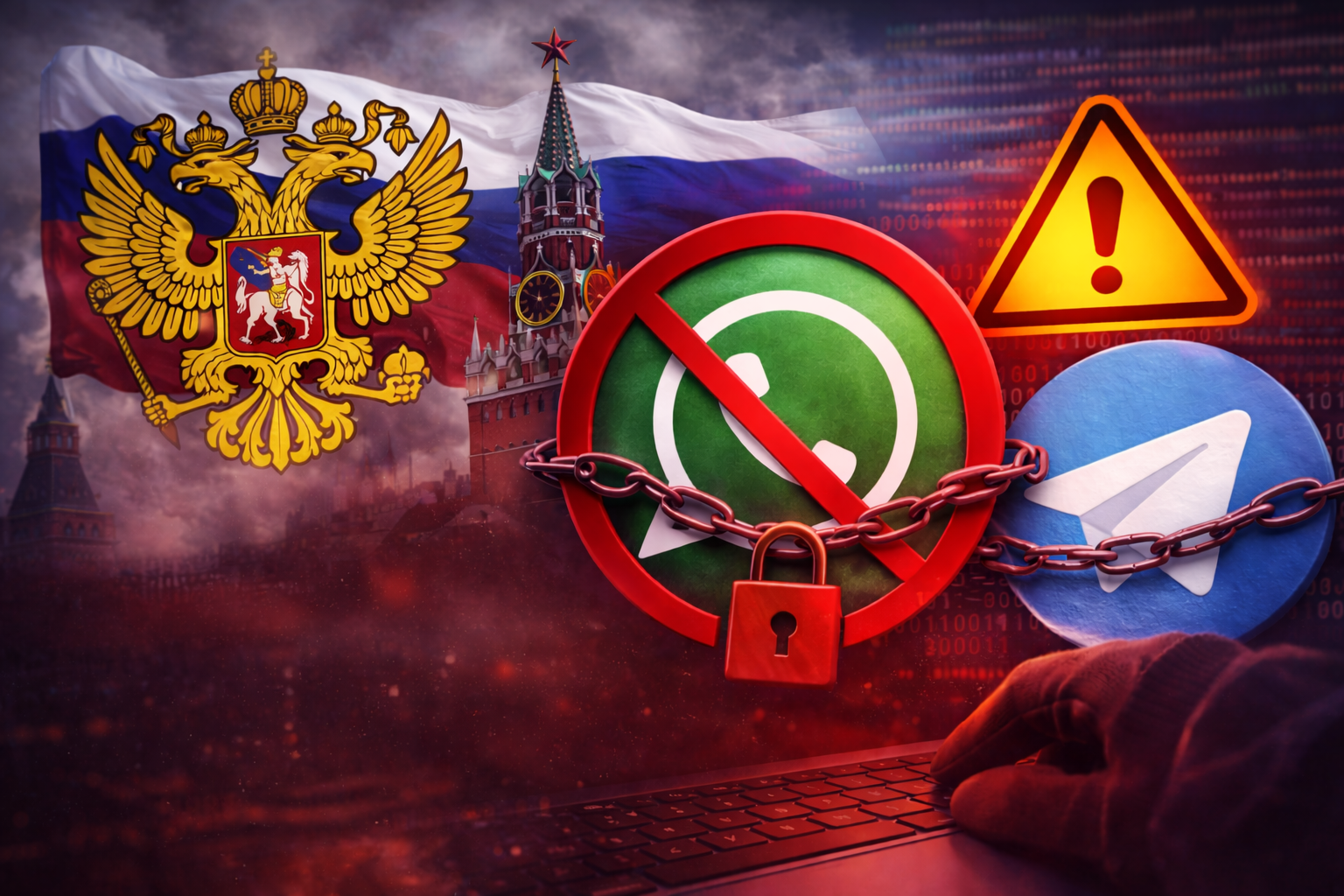 Rusya, WhatsApp’ı engellemeye ve Telegram’ı kısıtlamaya çalışıyor