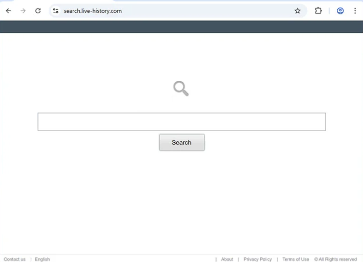 Yönlendirme search.live-history.com kaldır