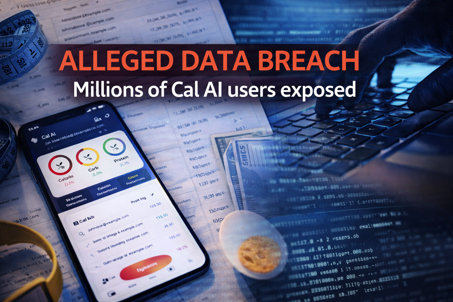 Presunta violazione di Cal AI espone i dati di milioni di utenti