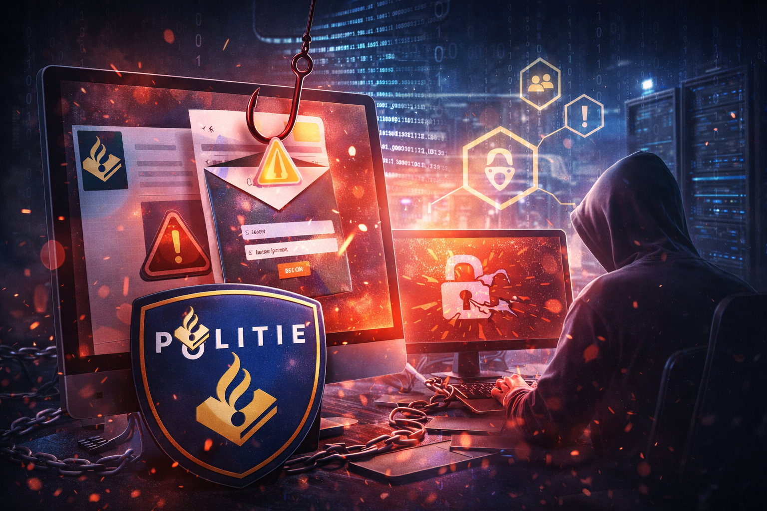 Dutch police report phishing linked security breach