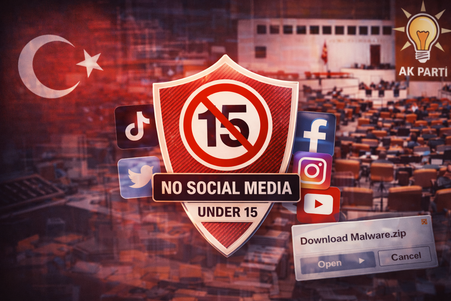 Erdogan’s party proposes social media ban for children under 15 in Turkey