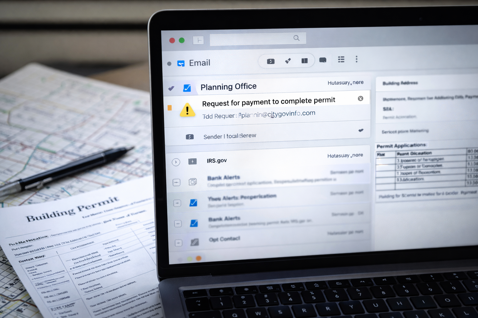 FBI warns of phishing emails posing as city zoning officials