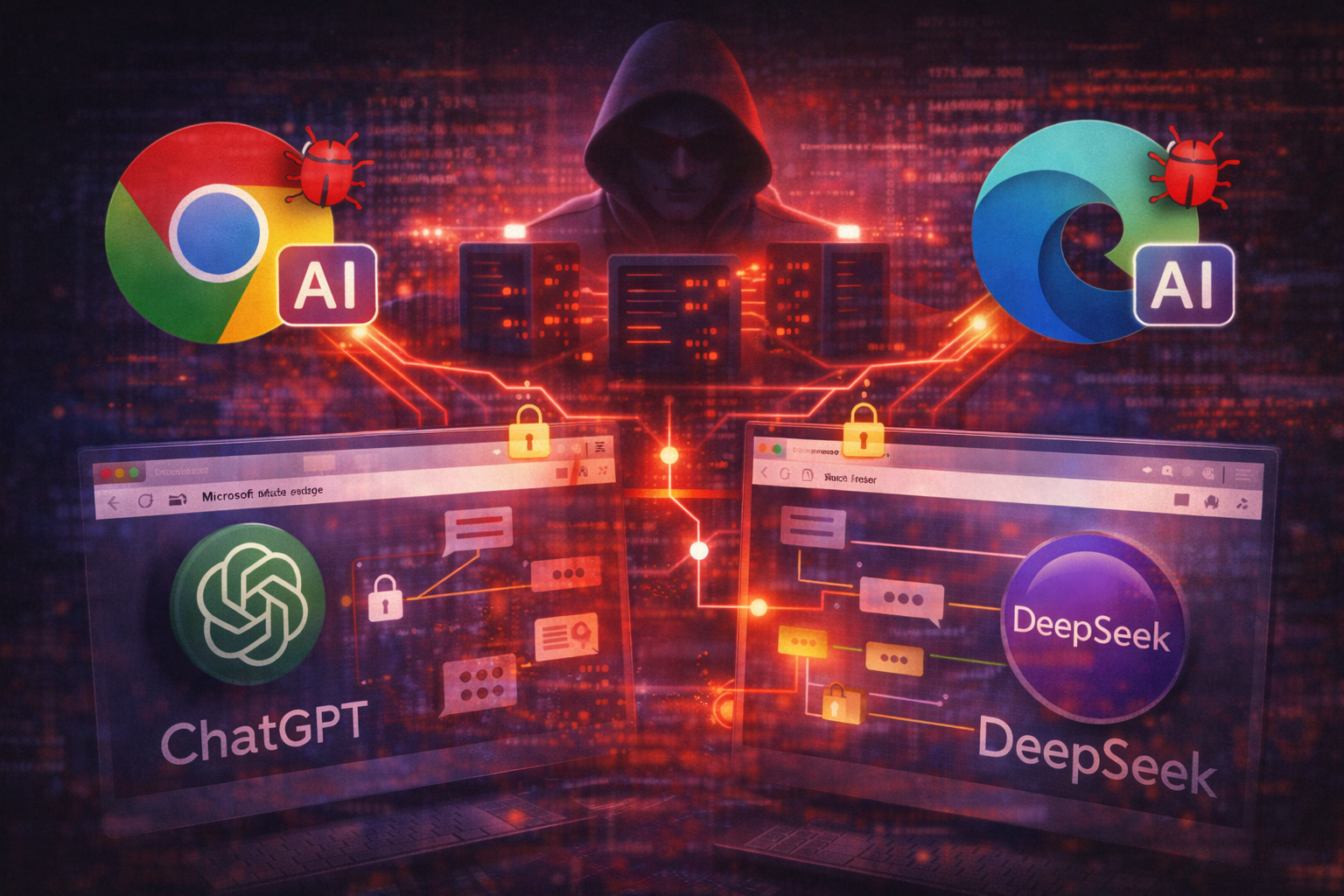 Kötü niyetli yapay zeka tarayıcı uzantıları ChatGPT ve DeepSeek kullanıcılarından sohbet verilerini çalıyor