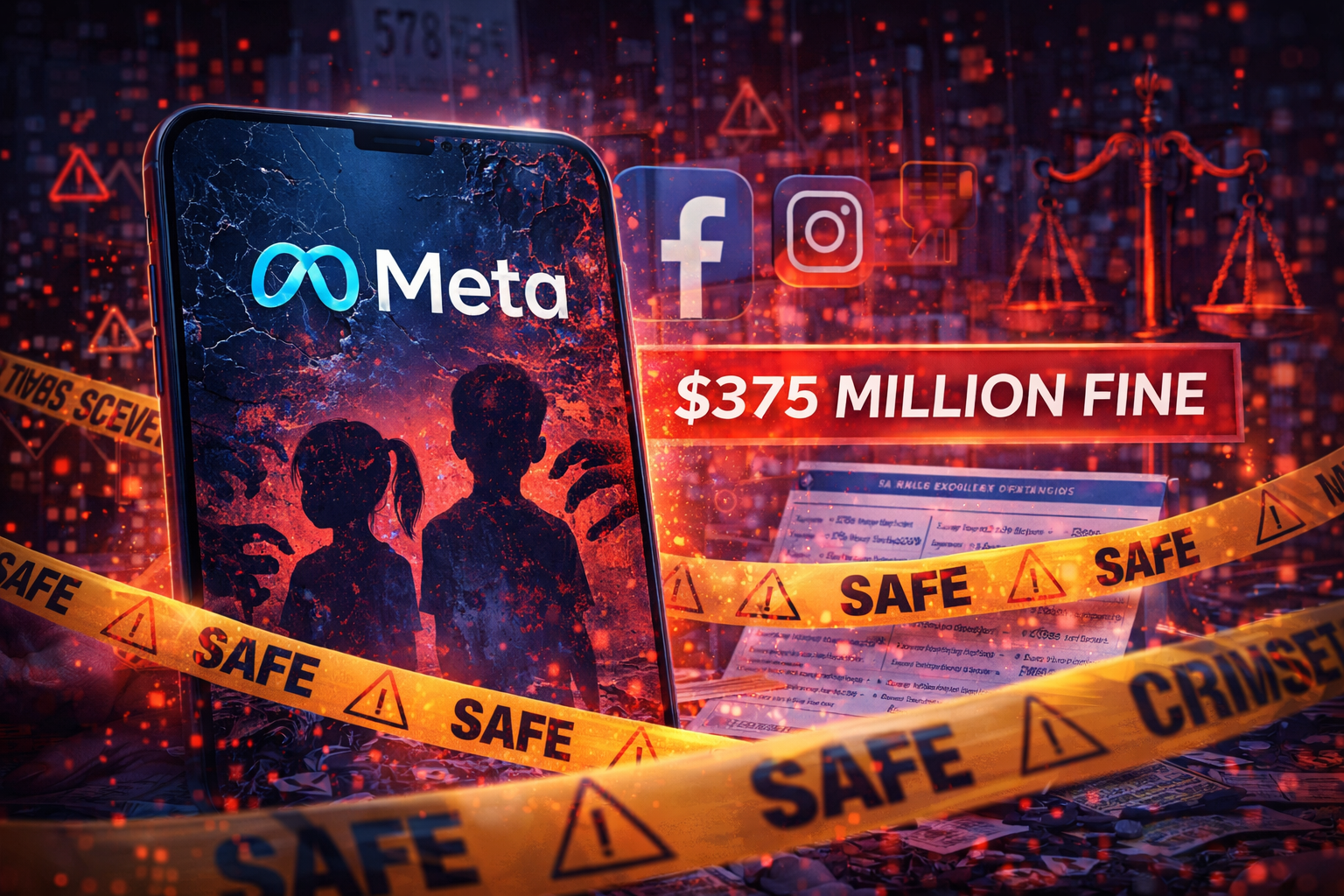 Meta ordered to pay $375 million over child exploitation findings