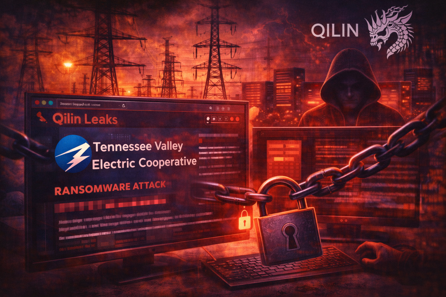La famigerata gang ransomware Qilin sostiene attacco a una cooperativa elettrica statunitense