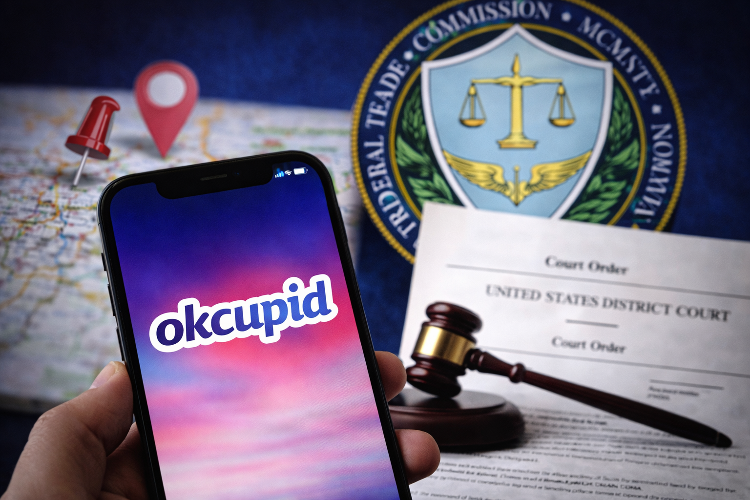 OkCupid si trova ad affrontare le regole della FTC sulla condivisione di foto e dati di posizione