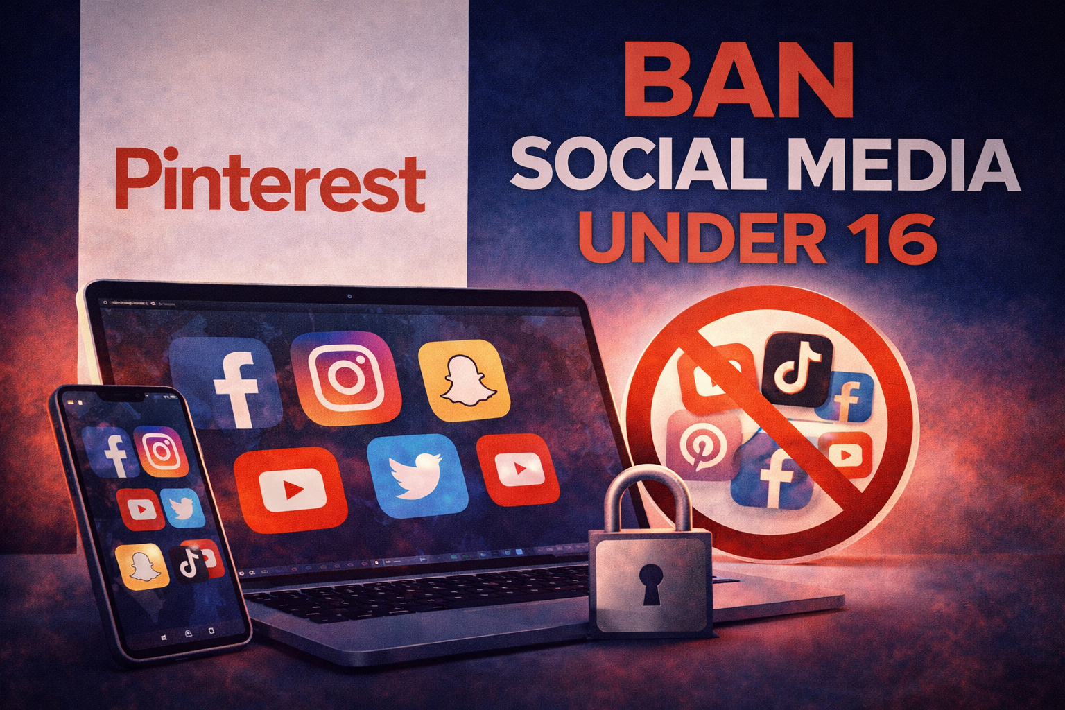 Pinterest CEO calls for under 16 social media ban, criticises self regulation