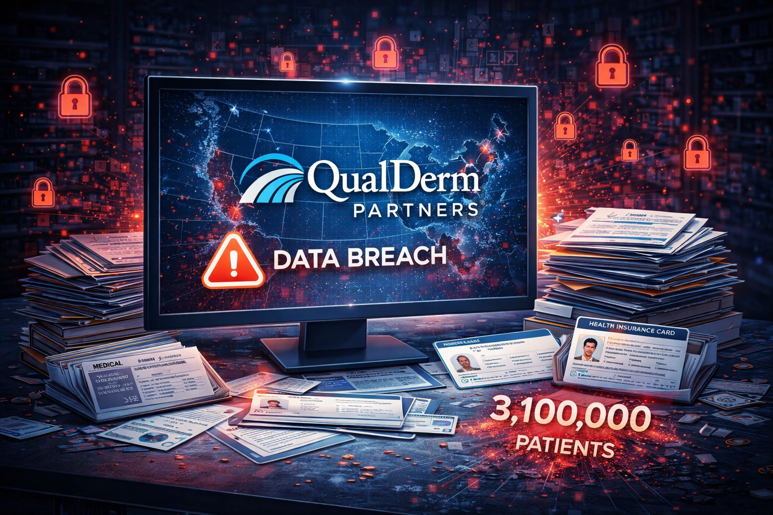 QualDerm data breach affects 3.1 million patients across 17 states