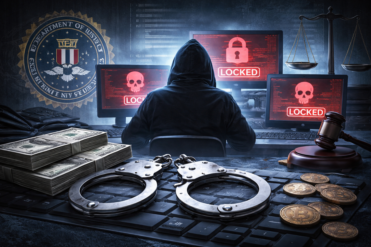 Russian botnet operator sentenced over ransomware attacks