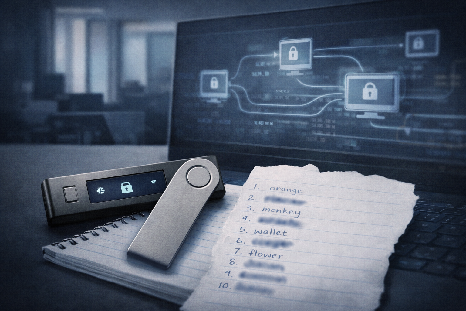 Agência fiscal sul-coreana perde 4,8 milhões de dólares após vazamento de semente de carteira