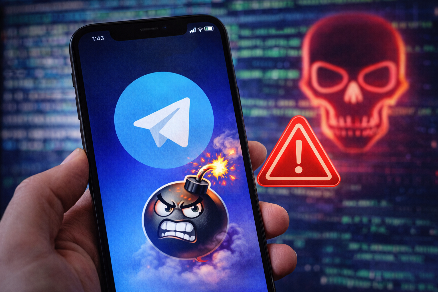 Un difetto dell’adesivo Telegram potrebbe permettere la presa di controllo del dispositivo senza click
