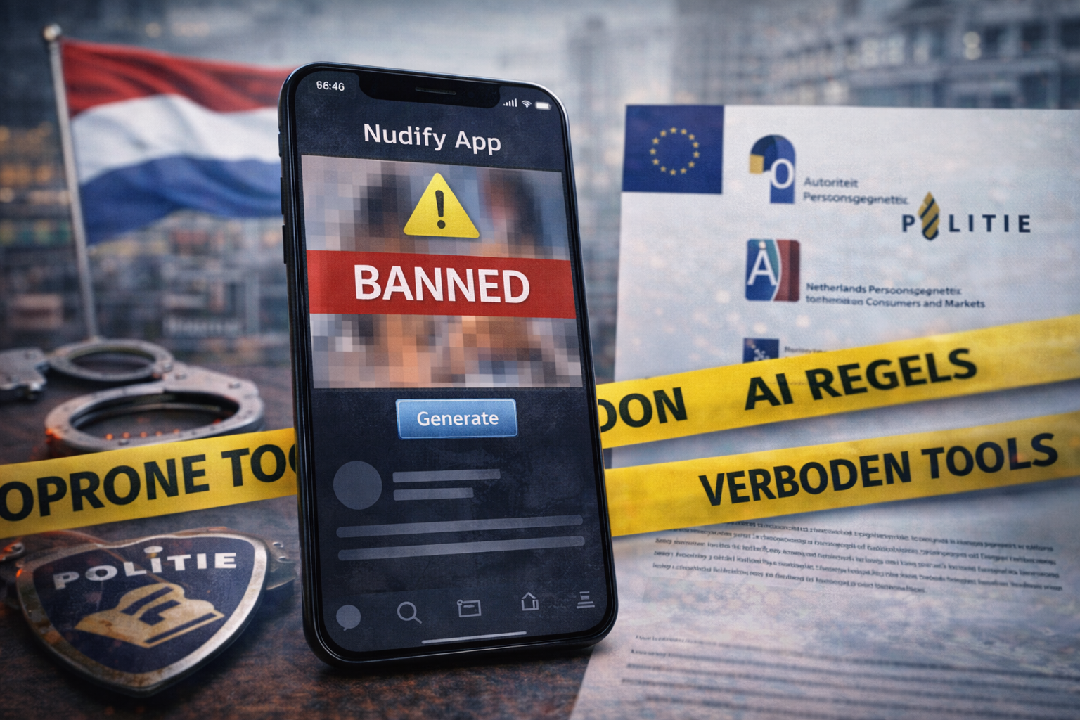 Hollandalı düzenleyiciler, yapay zeka çıplaklaştırma uygulamalarının tam yasaklanmasını talep ediyor