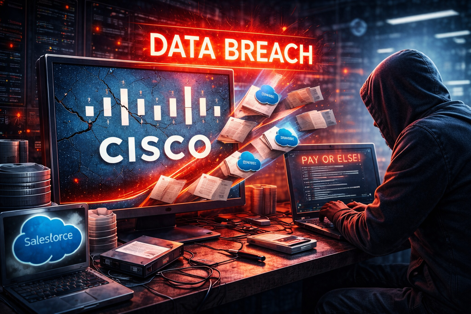 Hackers, Cisco’nun çalınan Salesforce verileri nedeniyle tehdit ettiğini iddia ediyor