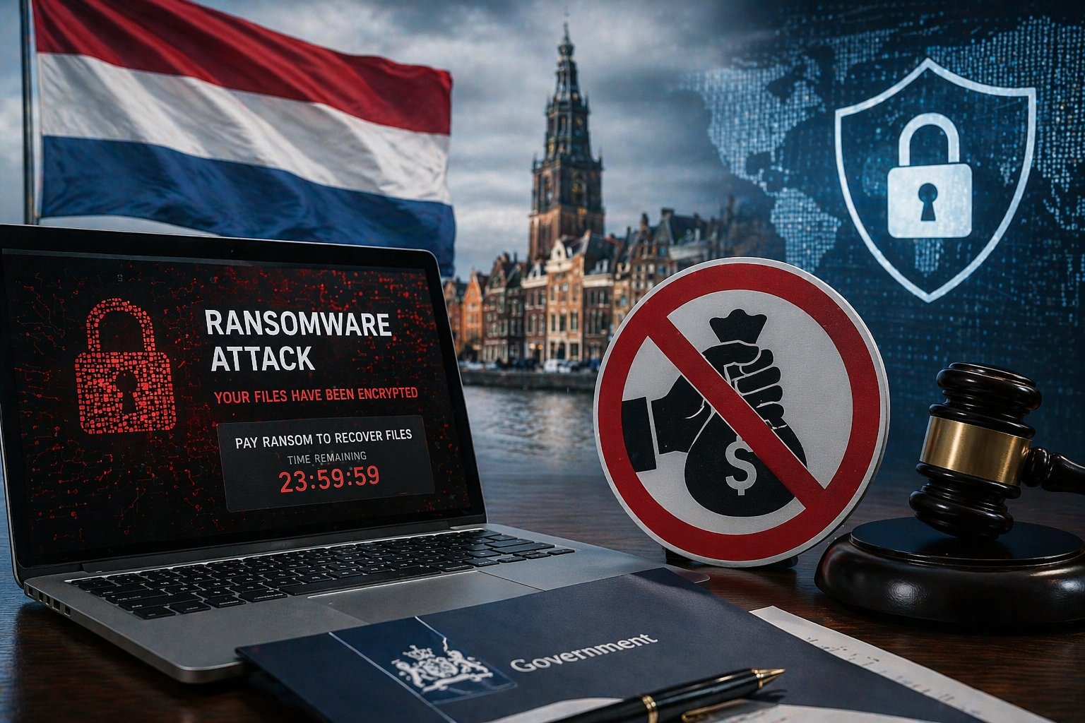 Нидерланды отвергают юридический запрет на выплаты с помощью вымогателей