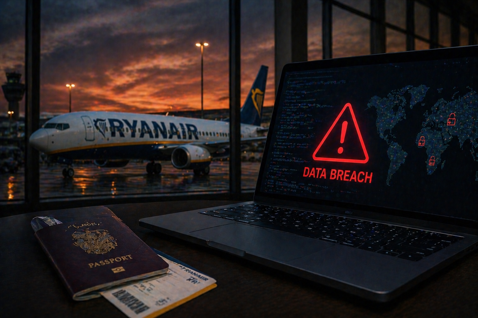 Ryanair сталкивается с жалобами на утечку, поскольку хакеры предлагают данные о компенсациях пассажирам на продажу