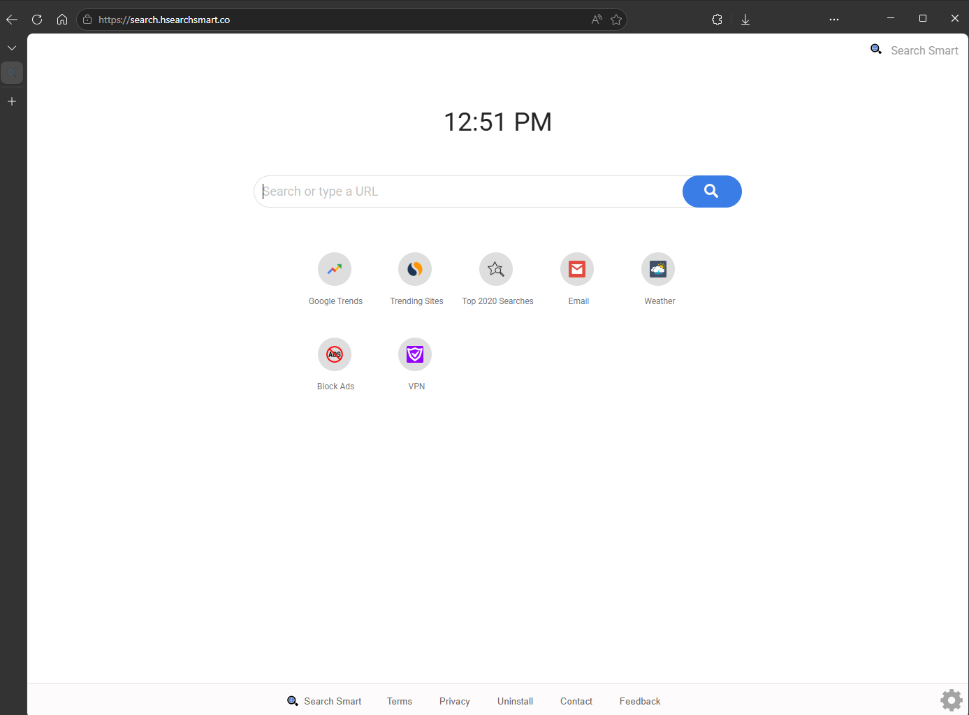 Remove Smart Search browser hijacker