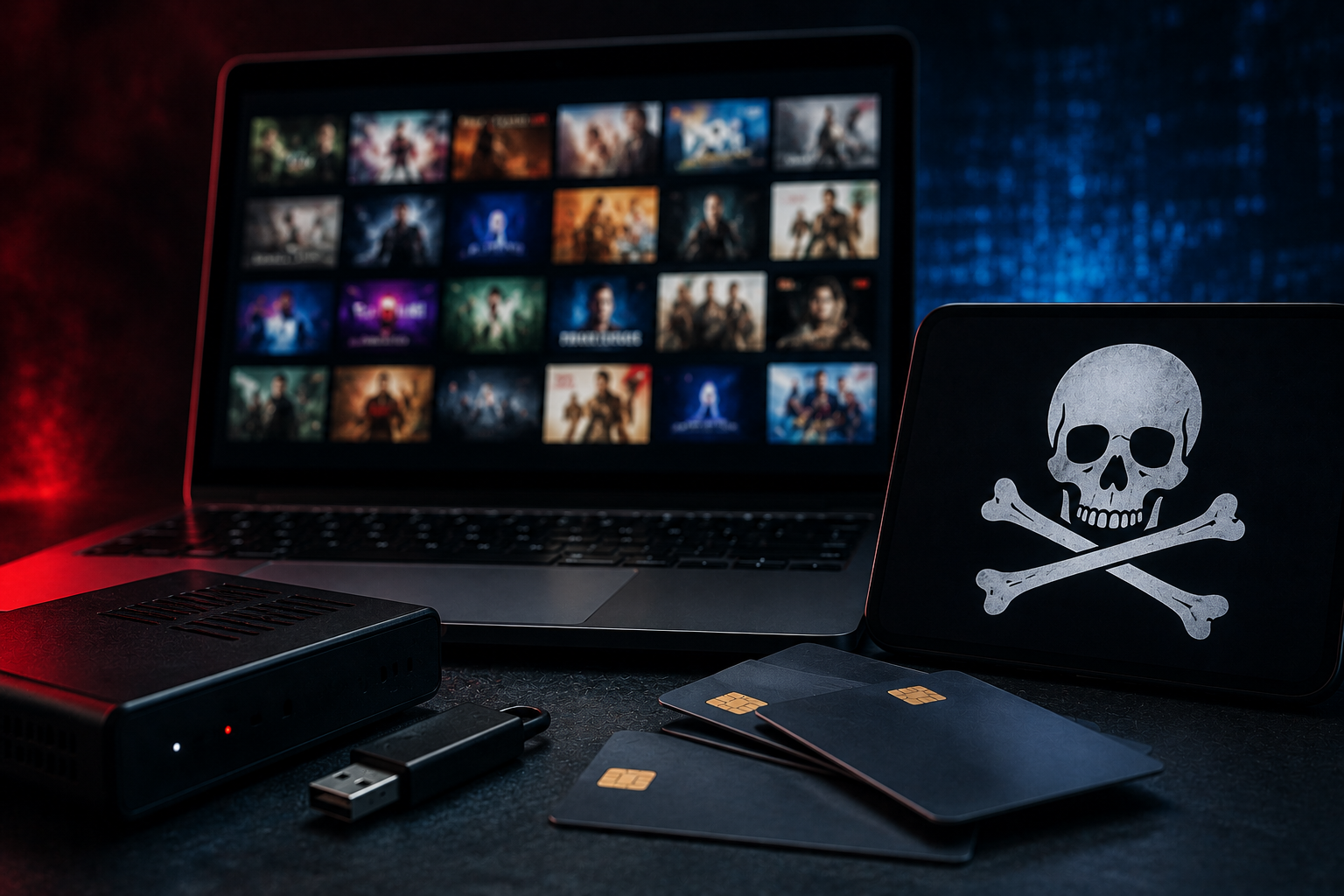 Italy Dismantles €300 Million Piracy Network Streaming Netflix, Disney+, and Sky Content