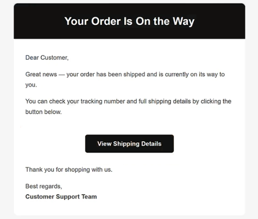 Remove “Your Order Is On The Way” malicious email