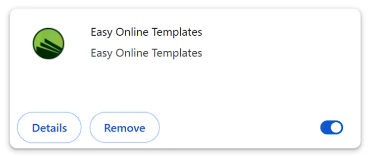 Remove Easy Online Templates adware