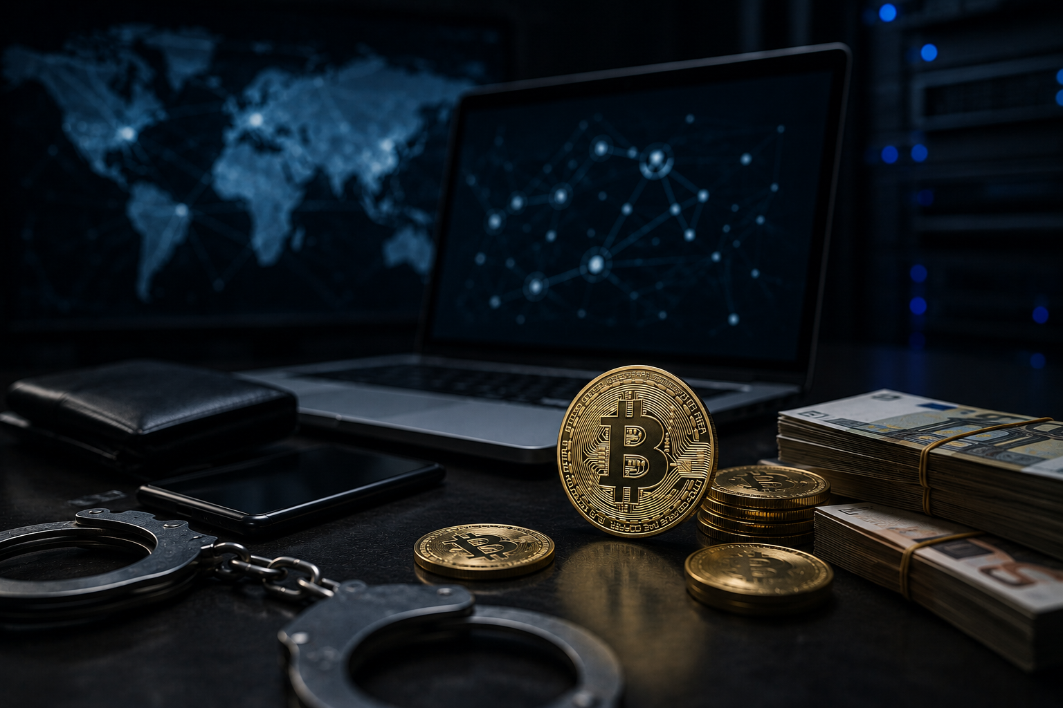 Europol dismantles crypto laundering network linked to ransomware investigations