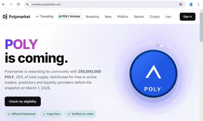 Eliminar Polymarket Community Rewards estafa