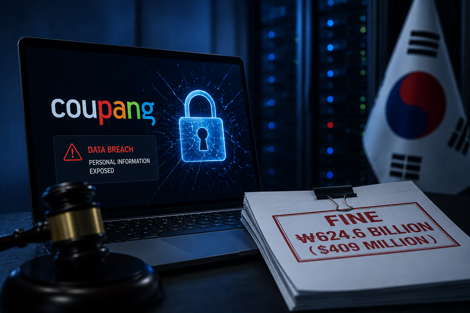 South Korea imposes record $409 million penalty on Coupang over massive data breach
