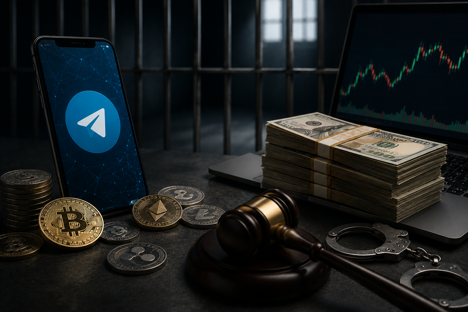 Influenciador cripto que promoveu golpe no Telegram condenado a 14 anos de prisão