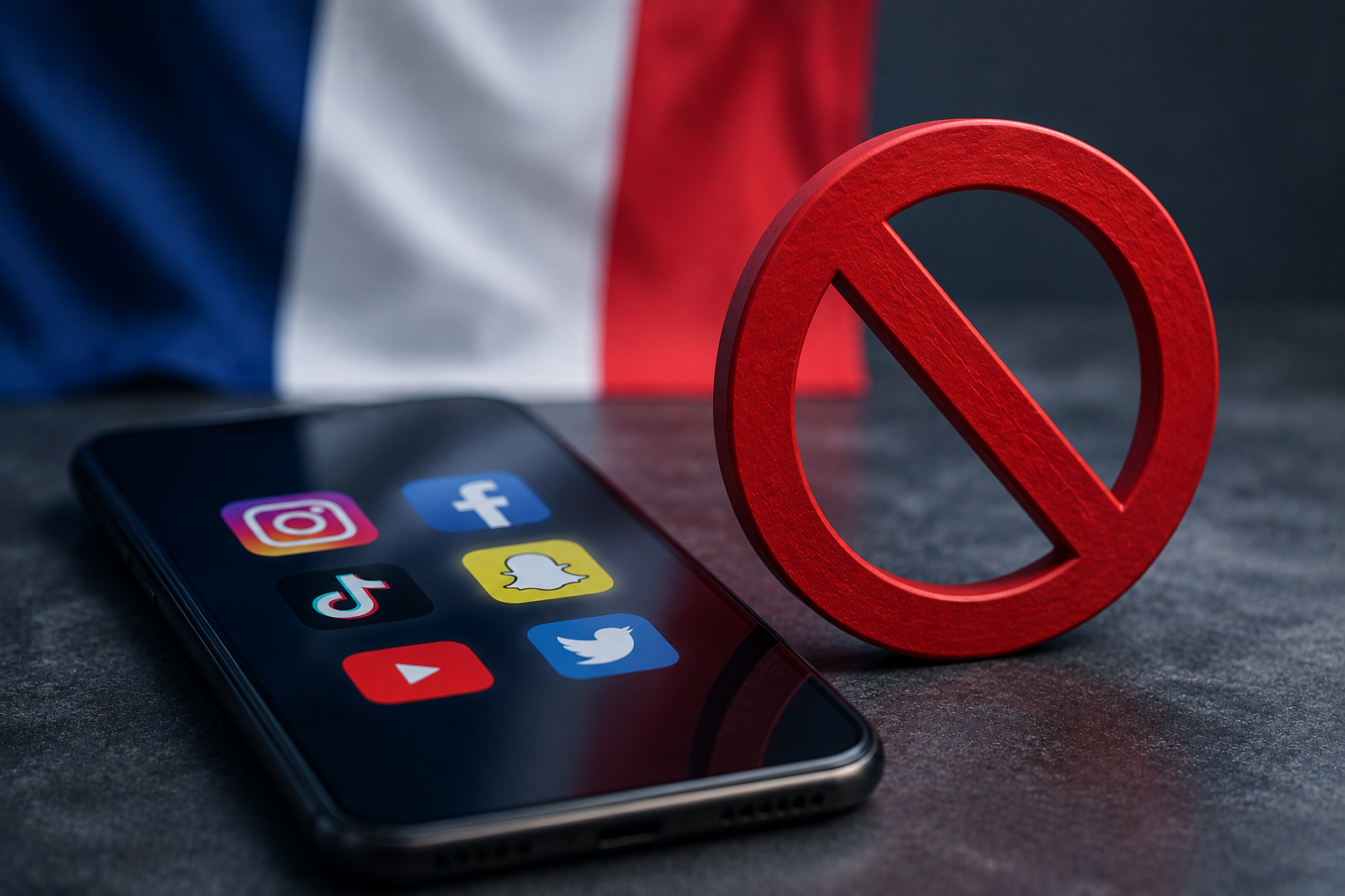 Los legisladores franceses se acercan más a prohibir las redes sociales para menores de 15 años
