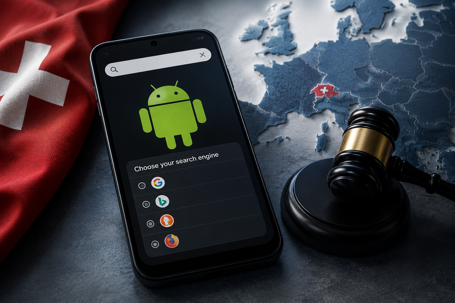 Die Schweiz untersucht Google wegen Entfernung des Android-Suchsuchbildschirms