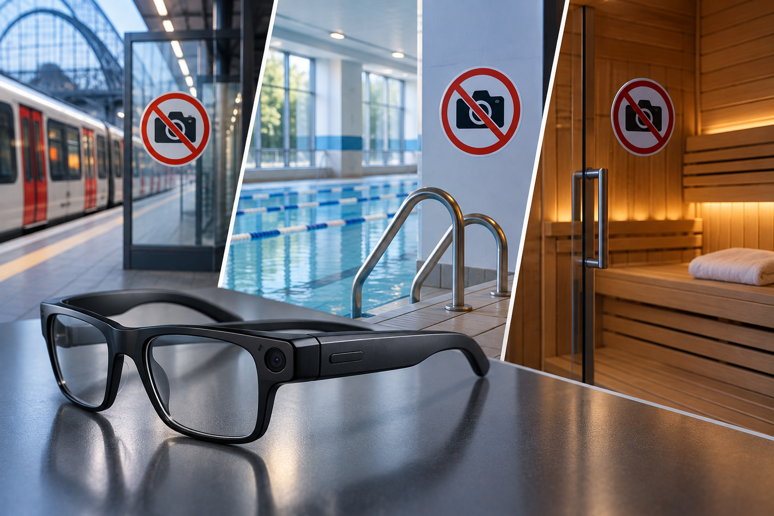 Amburgo si muove per limitare gli occhiali intelligenti nei trasporti pubblici, nelle piscine e nelle saune