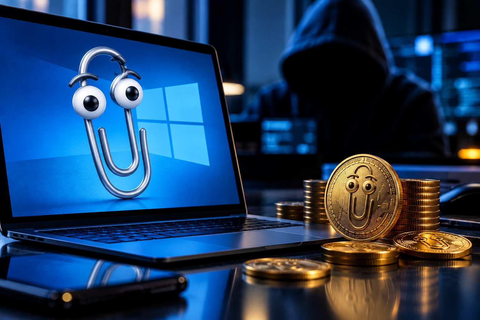Microsoft’s X account hijacked to promote fake Clippy cryptocurrency
